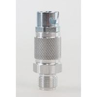 Bayonet Quick Disconnect Aluminum Fluid Coupler 500 psi