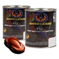 House Of Kolor C2C-KBC08 Shimrin Tangerine Kandy Basecoat Quart (2 Pack)
