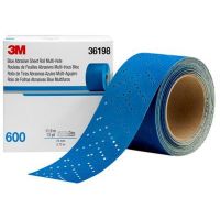 3M 36198 321U Series Multi-Hole 600 Grit 2-3/4 in. x 13 yd Abrasive Sheet Roll