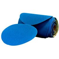 3M 36208 PSA Blue 6 in. 240 Grit Sanding Disc Roll (100 Discs)
