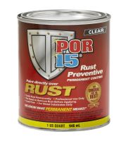 POR-15 45104 Rust Preventative Coating Clear (Quart)