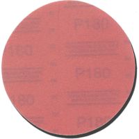 Red Abrasive Hookit Disc 5 inch P180 Grit