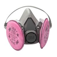 3M 07182 Half Facepiece Respirator Packout (Medium)