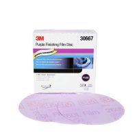 3M Purple Finishing Film Hookit Disc 6 inch P1500 Grit (50 Discs)