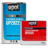U-POL HS Overall Clearcoat 5 liter Kit w/ Standard Hardener