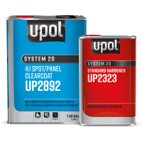 U-POL Euro Spot/Panel Clearcoat Gallon Kit w/ Standard Hardener