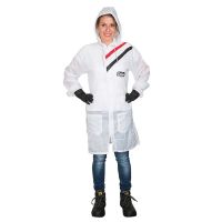 Colad 510164 Series 5101 Anti-Static Plain White Nylon 4X-Large Lab Coat