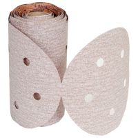 A275OP Vacuum Sanding Disc Roll 6 in P80 Grit PSA