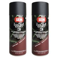 SEM 85273 Color Coat 3 Napa Red Flexible Coating 12 oz. (2 Pack)