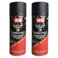 SEM 85373 Color Coat 3 Flame Red Flexible Coating 12 oz. (2 Pack)