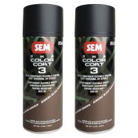 SEM 85483 Color Coat 3 Bluebird Brown Flexible Coating 12 oz. (2 Pack)