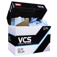 SEM 92730 VCS Versatile Cup System 125 Micron with 22oz Hard Cup (50 ct)