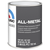 USC 14060 All-Metal Specialty Aluminum-Filled Premium Body Filler (25.6 fl oz)