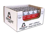 American Safety Razor 66-0089-DISP Aluminum Back Single Edge Blade