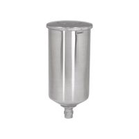 AES 159 1 Liter Aluminum Cup with Twist-Lock Lid for Gravity Feed Spray Guns