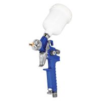 AES Industries 504-10 504 1 mm Mini HVLP Gravity Feed Spray Gun with 250 mL Cup