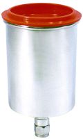 Aluminum Gravity Feed Cup - .6 Liter Capacity