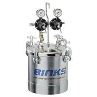 Binks 83C-220 Dual Regulation Pressure Tank (2.8 Gallon)