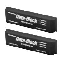 Dura-Block AF4402 PSA 11 in. 2/3 Radius Medium Sanding Blocks (2/Pack)