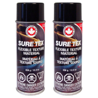 Dominion Sure Seal Sure-Tex SST16 Black Flexible Texturizer 12.6 oz (2 Pack)