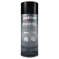 Dupli-Color DA1603 Acrylic Enamel Semi-Gloss Black Spray Paint (12 oz)