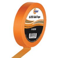 FBS 48090 Flexible Semi-Translucent K-UTG 55 yd x 3 in Gold Masking Tape (Ea.)