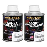 House Of Kolor KK02-C02 Lime Gold Kandy Koncentrate 1/2 Pint (2 Pack)