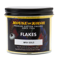 House Of Kolor MF01-C01 MF Series Gold Dry Flake (6 oz)