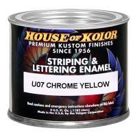 Chrome Yellow Striping/Lettering Enamel (4 oz.)