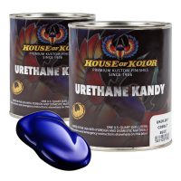 House of Kolor UK05-Q01 Cobalt Blue Urethane Kandy Kolor Quart (2 Pack)