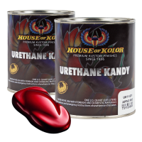 House of Kolor UK11-Q01 Apple Red Urethane Kandy Kolor Quart (2 Pack)
