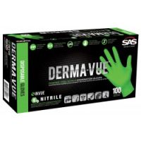SAS 66554 Derma-Vue Powder-Free Nitrile Non-Latex Gloves XX-Large (100/Box)
