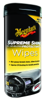 Meguiar's Supreme Shine Protectant Wipes (25/Pack)