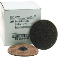 Scotch-Brite Roloc 4 in. Coarse Surface Conditioning Disc (10/Box)