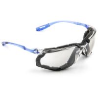 3M Virtua CCS Protective Eyewear 11872-00000-20 with Foam Gasket and Clear anti-fog lens
