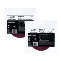 Meguiar's WRFC7 Soft Buff Rotary 7 Inch Foam Cutting Pad (2 Pack)