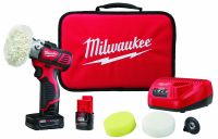 Milwaukee Tool 2438-22X M12 Series Variable Speed Polisher/Sander Kit