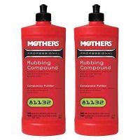 Mothers 81132 Professional Automotive Rubbing Compound 32 oz (2 Pack)