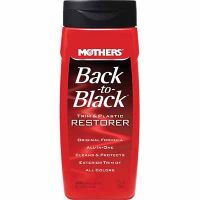 Mothers 06112 Back-to-Black Automotive Trim and Plastic Restorer (12 oz)