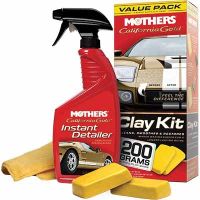 Mothers 07240 California Gold Value Pack Automotive Detailing Clay Bar Kit