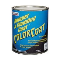 Polyvance 3701-1 Bumper & Cladding Black Bumper Color Coat (Gallon)