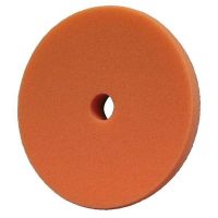 PACE 3.5 in. Orange Foam Medium Cut Hook & Loop Pad (4/Pack)