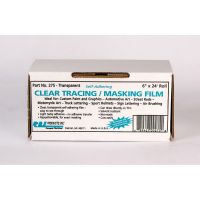RBL 271 Clear Polyethylene 12 in. x 24 ft Tracing & Masking Film Roll