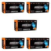 Derma-Max Powder-Free Nitrile Disposable X-Large Gloves 5 Pack (250 ct)