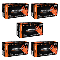 Astro Grip Powder-Free Nitrile Large Gloves 5 Pack (500 ct)