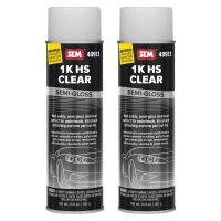 1K HS Semi-Gloss Clear 14.9 oz (2/Pack)