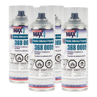 SprayMax 3680009 1K Plastic Adhesion Promoter Aerosol 10.5 oz (4 Pack)