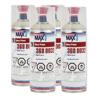 SprayMax 3680032 2K Epoxy Rust Cure Primer Beige 14.1 oz (4 Pack)