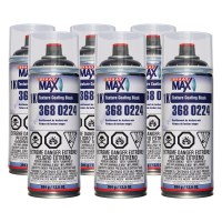 Spraymax 3680224 1K Black Texture Coating 13.5 oz. (6 Pack)