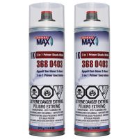 SprayMax 3680403 Matte White 3 in 1 Primer Aerosol 16.9 oz (2 Pack)